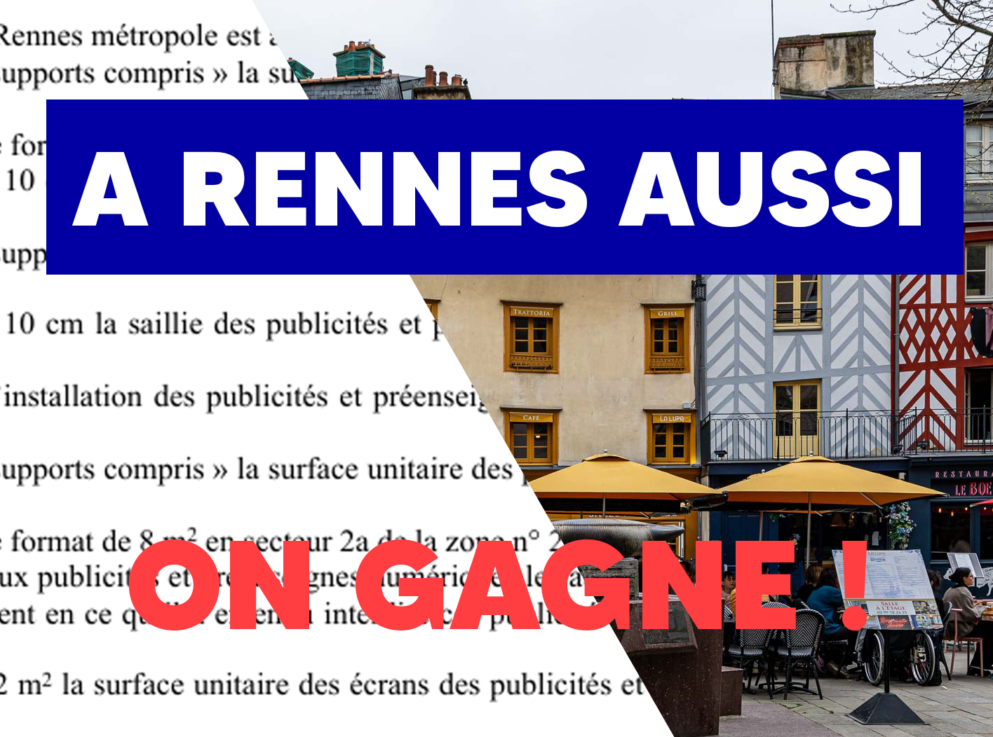 Encore une victoire ! Le numérique gagne à Rennes !